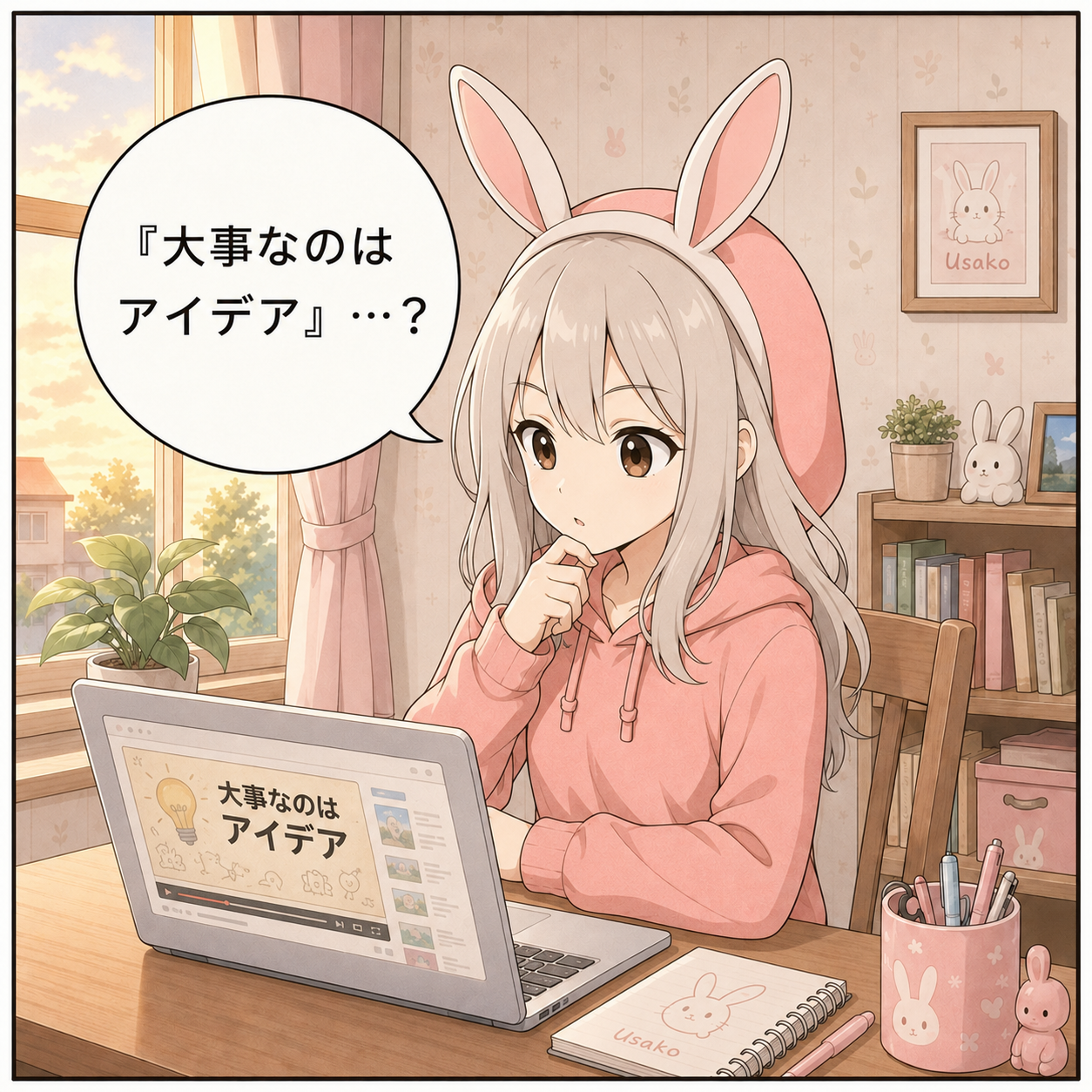 うさこ：気付き
